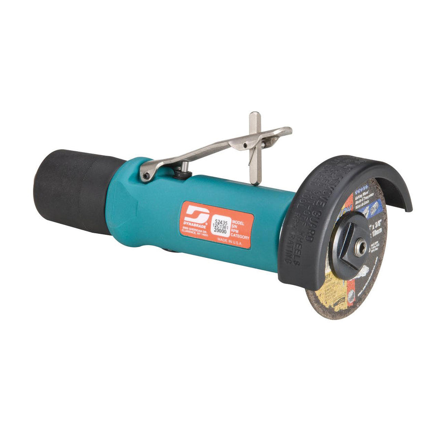 Straight Grinders Dynabrade 52435 3 Inch Diameter Straight-Line Cut-Off Wheel Tool .5 Hp 20000 Rpm Rear Exhaust 3/8 Inch-24 Spindle Thread