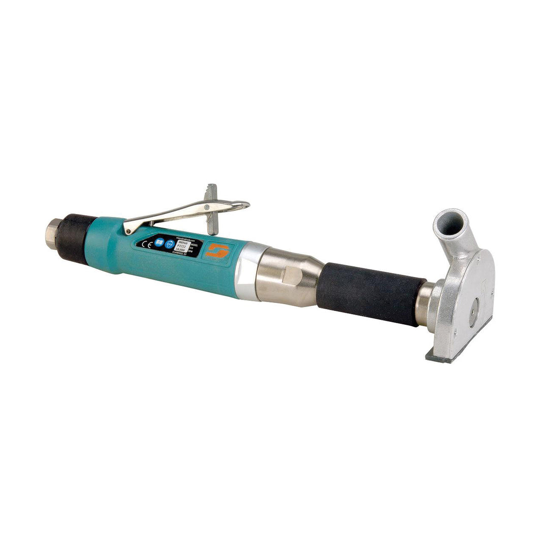 Straight Grinders Dynabrade 52537 3 Inch Diameter Straight-Line Vacuum Extension Cut-Off Wheel Tool 1 Hp 18000 Rpm Rear Exhaust 3/8 Inch-24 Spindle Thread