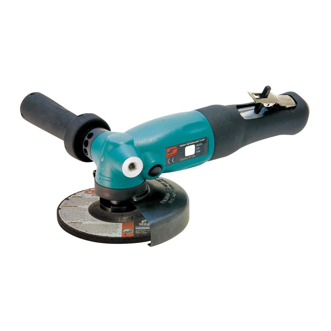 Angle Grinders Dynabrade 52639 5 Inch Diameter Right Angle Depressed Center Wheel Grinder (Replaces 52625) 1.3 Hp 12000 Rpm Rotational Exhaust M14 X 2 Spindle Thread