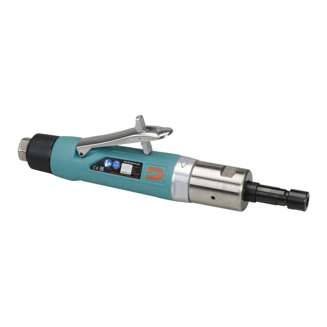 Die Grinders Dynabrade 52663 1 Hp Straight-Line Die Grinder 4500 Rpm Planetary-Geared Rear Exhaust 1/4 Inch Collet
