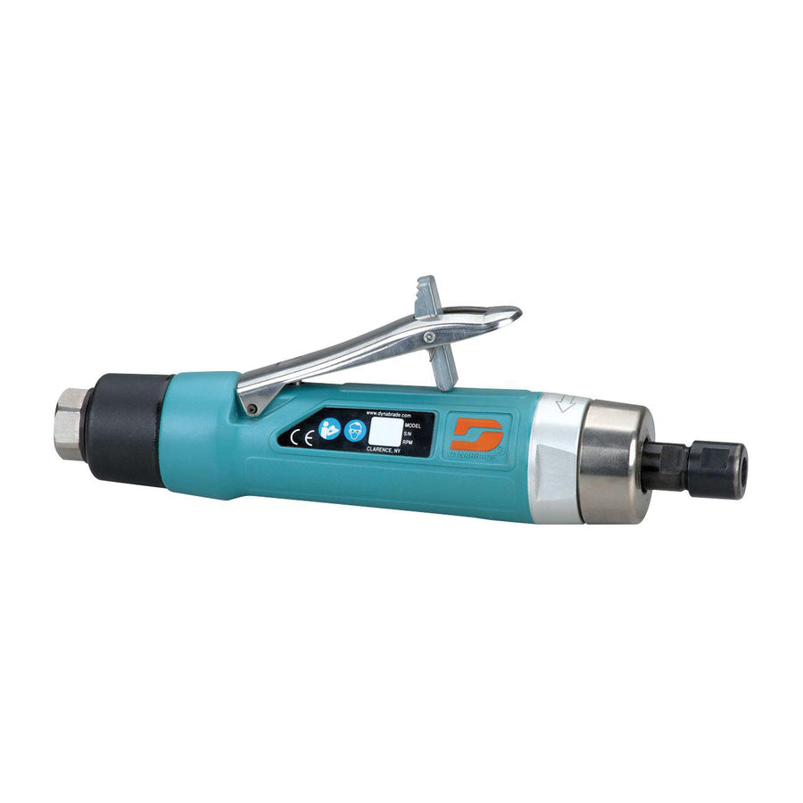 Die Grinders Dynabrade 52665 1 Hp Straight-Line Die Grinder 9000 Rpm Gearless Rear Exhaust 1/4 Inch Collet