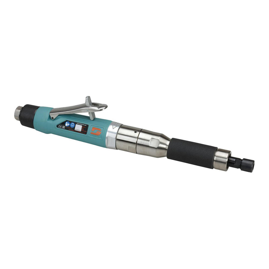 Die Grinders Dynabrade 52673 1 Hp Straight-Line 6 Extension Die Grinder 4500 Rpm Planetary-Geared Rear Exhaust 1/4 Inch Collet