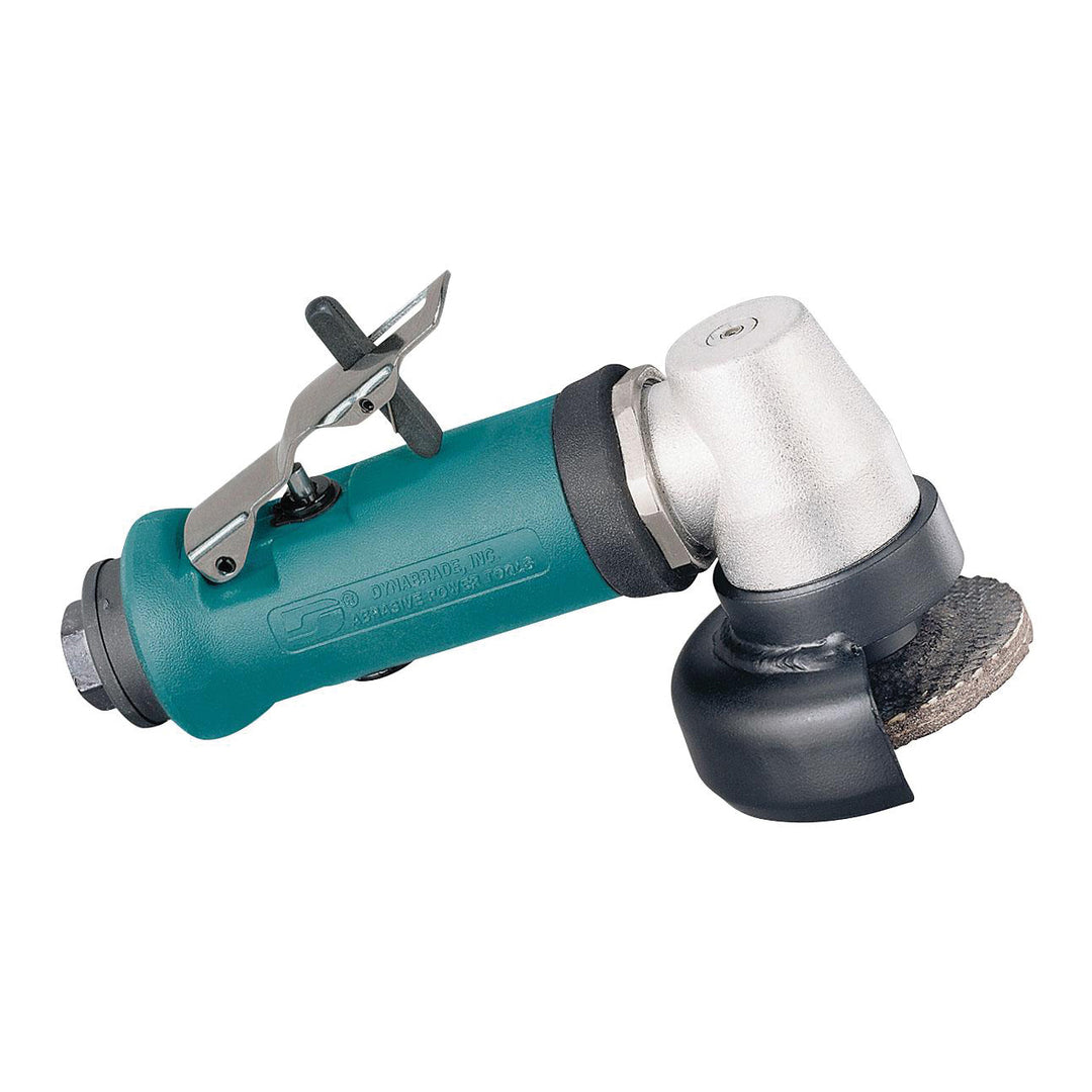 Angle Grinders Dynabrade 52710 2 Inch Diameter Right Angle Depressed Center Wheel Grinder .4 Hp 12000 Rpm Geared Rear Exhaust 3/8 Inch-24 Spindle Thread
