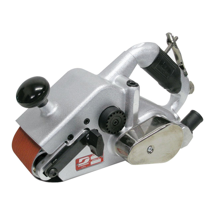 Belt Sanders Dynabrade 52900 Take-About Sander Abrasive Belt Tool Central Vacuum 1.3 Hp 3500 Rpm Rotational Exhaust For 3 Inch W X 24 L (76 mm X 610 mm) Belts