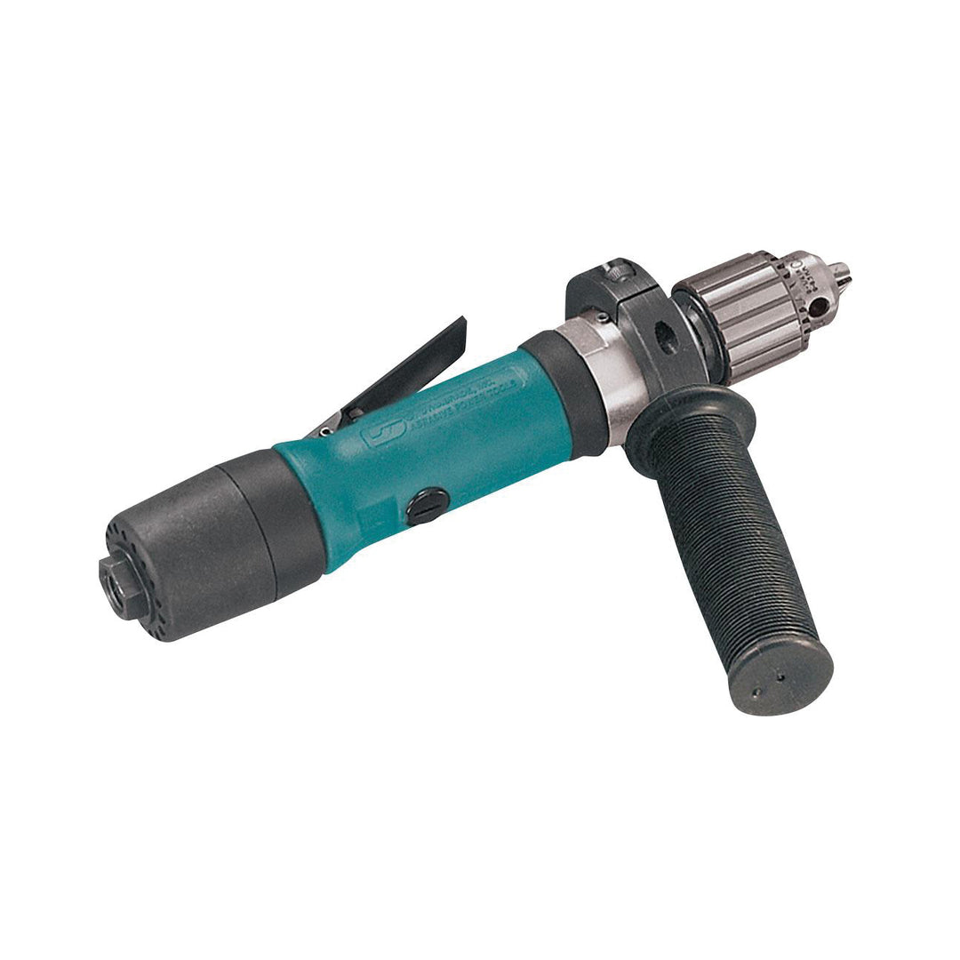 Drills Dynabrade 53078 1/4 Inch Drill .4 Hp 3200 Rpm Straight-Line Planetary-Geared Rear Exhaust Jacobs