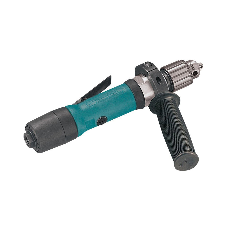 Drills Dynabrade 53078 1/4 Inch Drill .4 Hp 3200 Rpm Straight-Line Planetary-Geared Rear Exhaust Jacobs