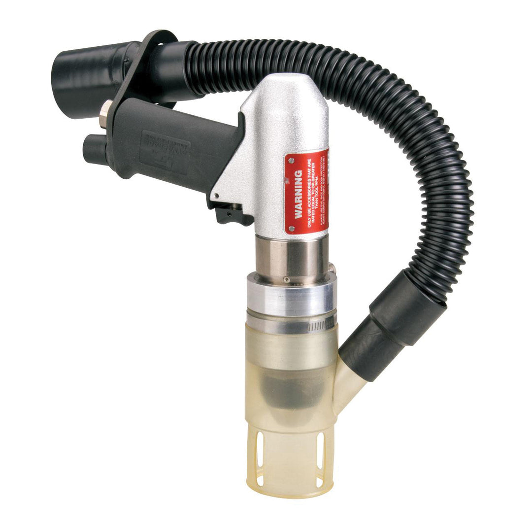 Pistol Grip Drills Dynabrade 53103 3/8 Inch Central Vacuum Drill .7 Hp Pistol Grip 3400 Rpm Rear Exhaust Jacobs