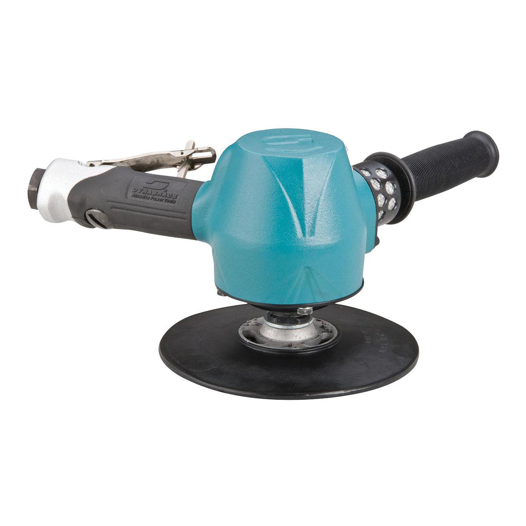 Disc Sanders Dynabrade 53252 7 Inch Diameter Vertical Disc Sander (Replaces 52451) 2 Hp 7200 Rpm Gearless Rotational Exhaust 5/8 11 Inch Female Pad