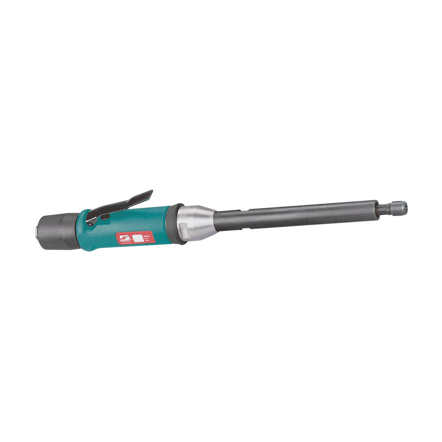 Die Grinders Dynabrade 53501 .5 Hp Straight-Line 7-1/4 Inch Extension Die Grinder 18000 Rpm Extended Rear Exhaust 1/4 Inch Collet