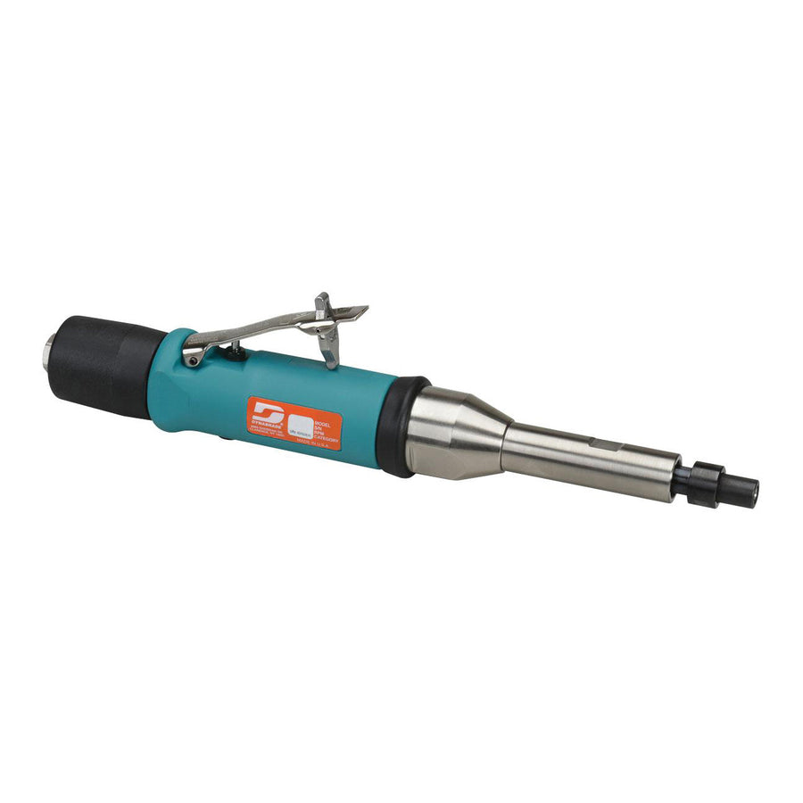 Die Grinders Dynabrade 53511 .5 Hp Straight-Line 3 Inch Extension Die Grinder 20000 Rpm Extended Rear Exhaust 1/4 Collet