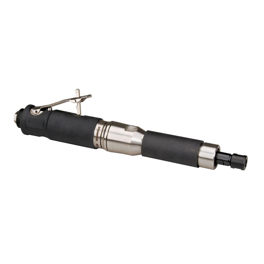 Die Grinders Dynabrade 53781 .7 Hp Straight-Line Extension Die Grinder Steel Housing 20000 Rpm Gearless Rear Exhaust 1/4 Inch Collet