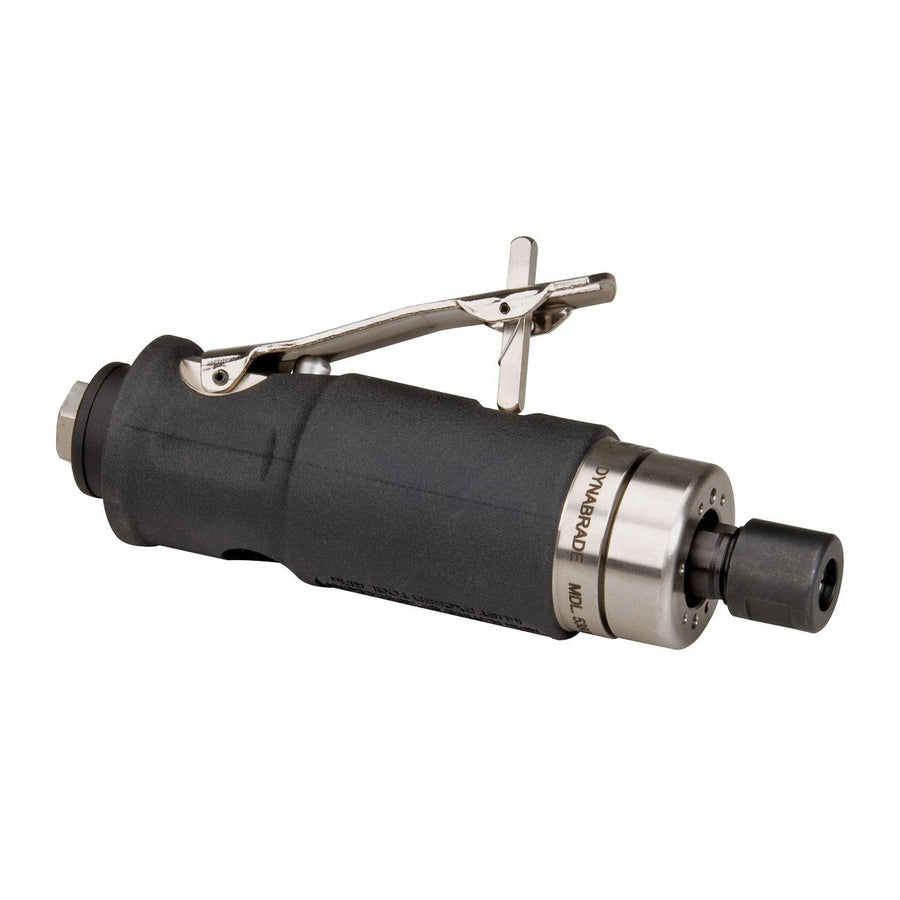 Die Grinders Dynabrade 53808 .5 Hp Straight-Line Die Grinder Steel Housing 24000 Rpm Gearless Rear Exhaust 1/4 Inch Collet