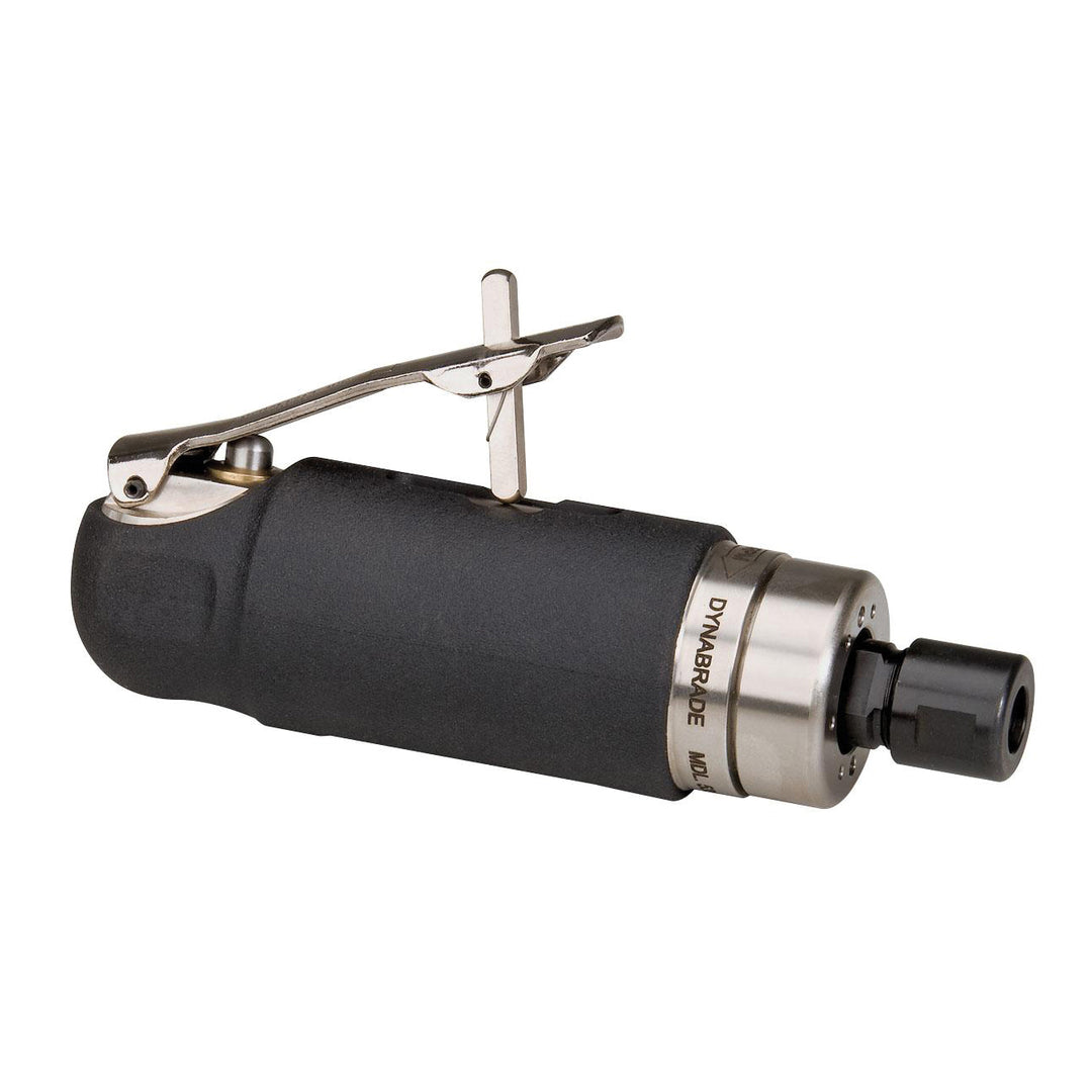 Die Grinders Dynabrade 53811 .7 Hp Straight-Line Die Grinder Steel Housing 20000 Rpm Gearless Front Exhaust 1/4 Inch Collet