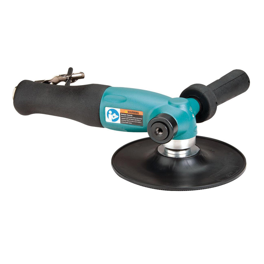 Disc Sanders Dynabrade 53868 Pneumatic Right Angle Sander 8500 Rpm 7 Inch