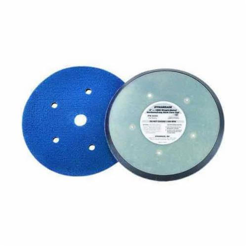 Backup Pads Dynabrade 54333 8 Diameter Vacuum Gear-Driven Disc Pad Hook-Face Long Nap