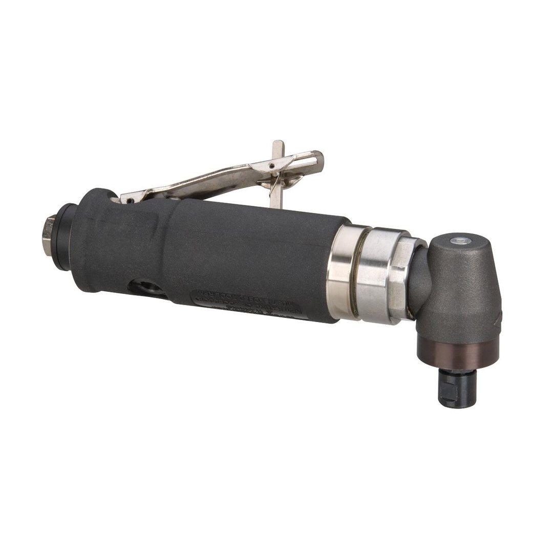 Die Grinders Dynabrade 54387 .7 Hp Right Angle Die Grinder 18000 Rpm Steel Geared Rear Exhaust 1/4 Inch & 6 mm Collet