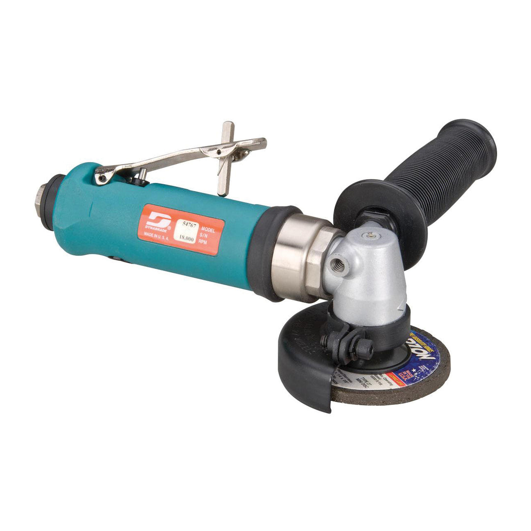 Angle Grinders Dynabrade 54767 3 Inch Diameter Right Angle Type 27 Depressed Center Wheel Grinder .7 Hp 18000 Rpm Composite