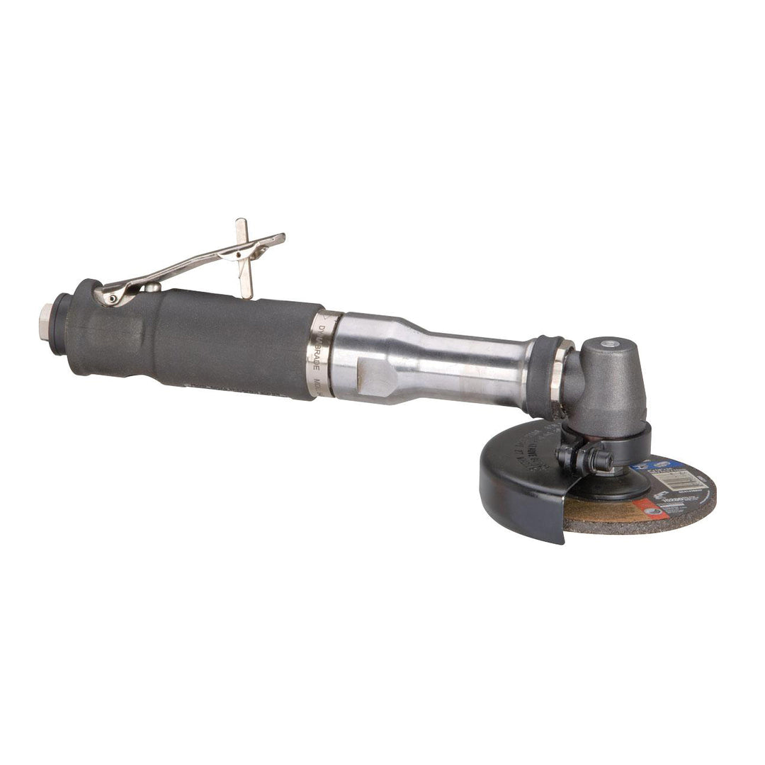 Angle Grinders Dynabrade 54793 4 Inch Diameter Extended Right Angle Type 27 Depressed Center Wheel Grinder .7 Hp 13500 Rpm Steel