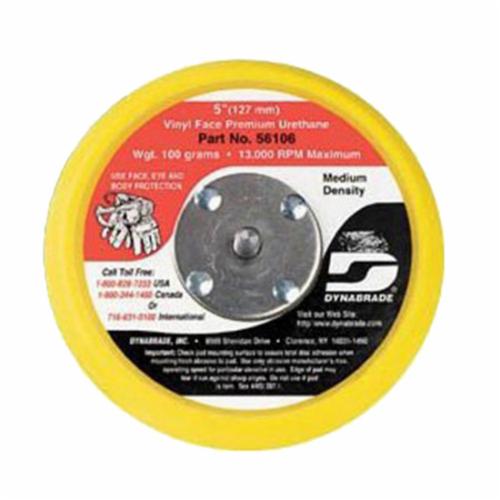 Backup Pads Dynabrade 56084 3 Inch Diameter Non-Vacuum Disc Pad Vinyl-Face