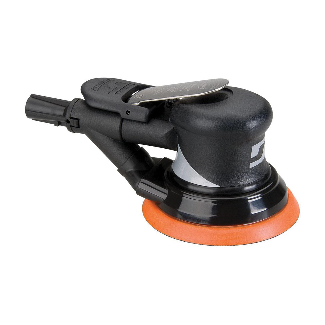 Orbital Sanders Dynabrade 56818 Pneumatic Random Orbit Sander Self-Generating Vacuum 3/16 12000 5 Inch