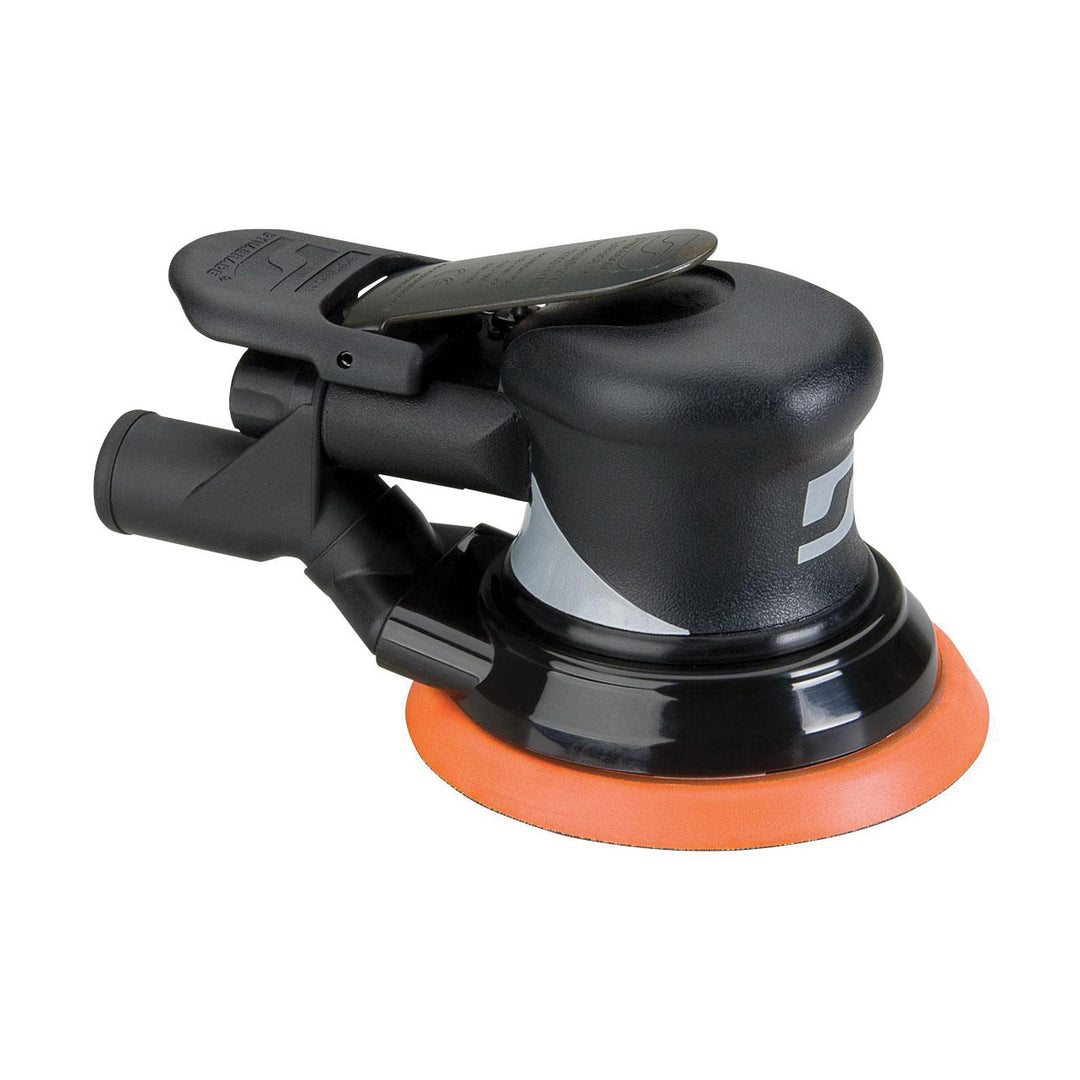 Orbital Sanders Dynabrade 56854 Pneumatic Random Orbit Sander Supreme Central Vacuum 3/32 12000 5 Inch