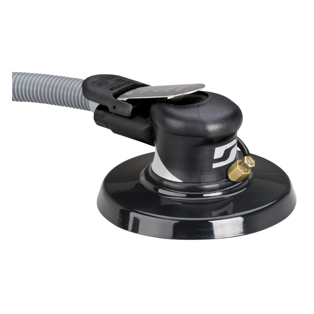 Orbital Sanders Dynabrade 57575 6 Inch Diameter Wet Dynorbital Supreme Random Orbital Sander Deluxe .24 Hp 10000 Rpm 3/16 Inch Diameter Orbit Rear Exhaust 5/16 Inch 24 Female