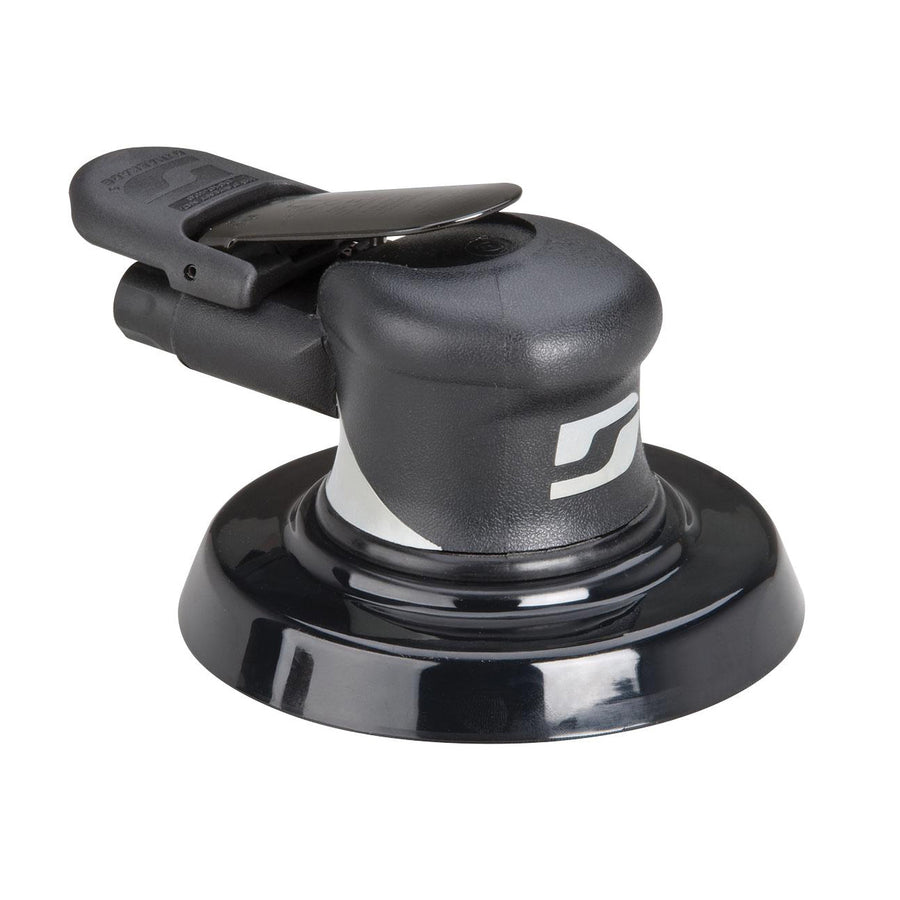 Orbital Sanders Dynabrade 57582 5 Inch Diameter Wet Dynorbital Supreme Random Orbital Sander Basic .24 Hp 10000 Rpm 3/32 Inch Diameter Orbit Rear Exhaust 5/16 Inch-24 Spindle Thread