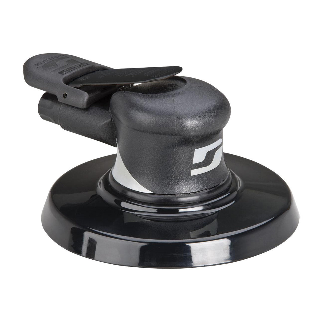 Orbital Sanders Dynabrade 57584 6 Inch Diameter Wet Dynorbital Supreme Random Orbital Sander Basic .24 Hp 10000 Rpm 3/32 Inch Diameter Orbit Rear Exhaust 5/16 Inch-24 Spindle Thread