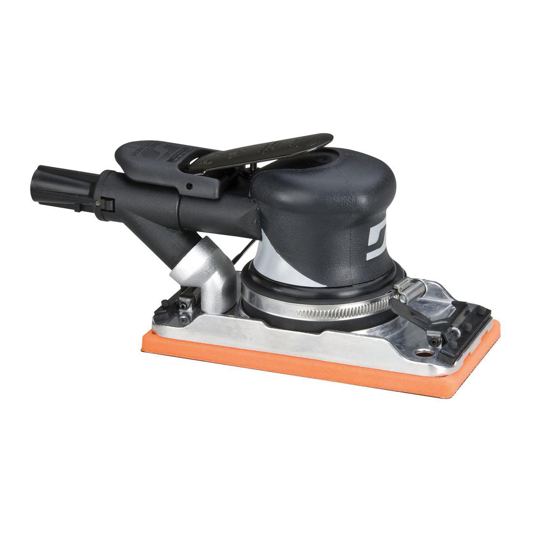 Orbital Sanders Dynabrade 57811 3-2/3X7 Dynabug Orbital Sander Self-Generated Vacuum .28 Hp (209 W) 10000 Rpm 3/32 Inch Diameter Orbit