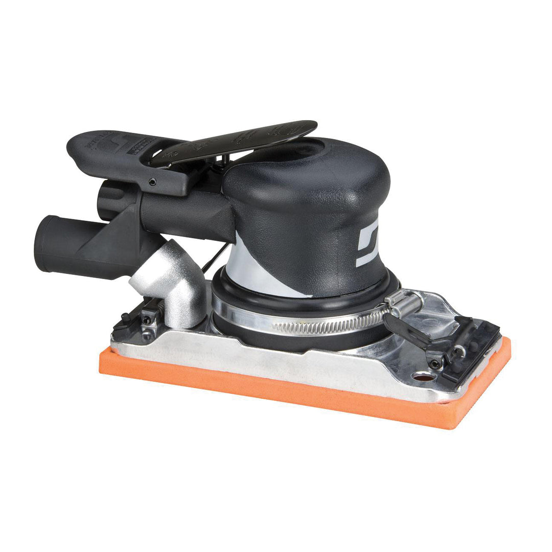Orbital Sanders Dynabrade 57814 3-2/3X7 Dynabug Orbital Sander Central Vacuum .28 Hp (209 W) 10000 Rpm 3/32 Inch Diameter Orbit