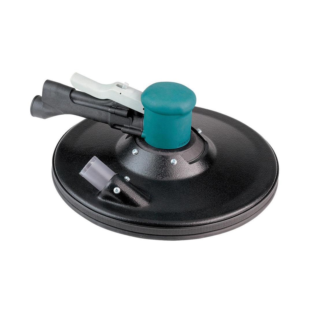 Specialty Sanders Dynabrade 58041 11 Inch Diameter Two-Hand Gear-Driven Sander Central Vacuum .4 Hp 900 Rpm Rear Exhaust