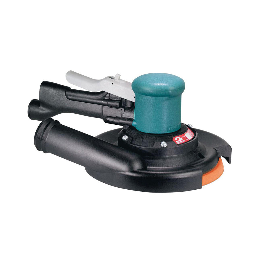 Orbital Sanders Dynabrade 58414 Pneumatic Random Orbit Sander 2 Hand Central Vacuum 10000 8 Inch