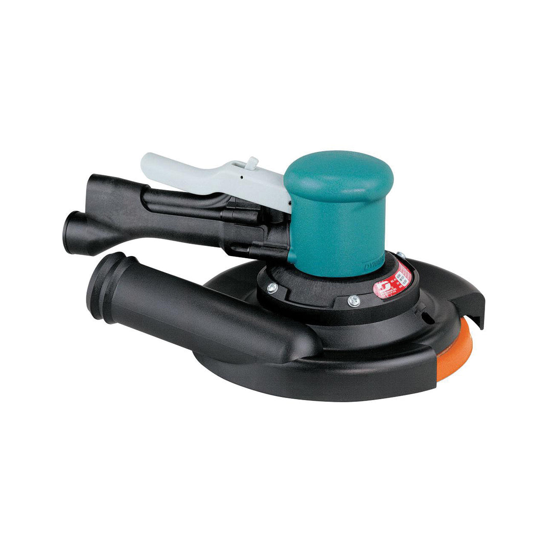 Specialty Sanders Dynabrade 58446 Pneumatic Random Orbit Sander Central Vacuum 2 Hand 900 8 Inch
