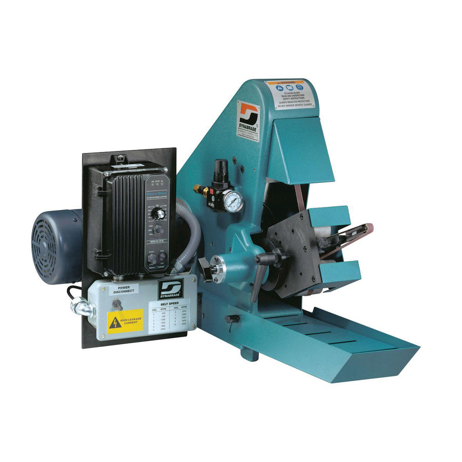 Grinders Dynabrade 64881 Variable Speed Versatility Grinder 1 Hp 230 V (Ac) 1 Phase 50 Hz 600-4000 Sfpm For 1/4-2 Inch W X 72 Inch L (6-51 mm X 122 Cm) Belts