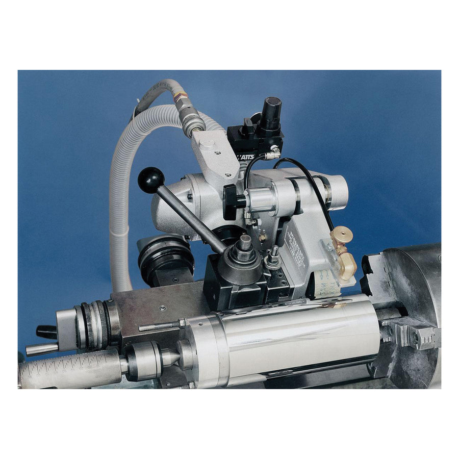 Grinders Dynabrade 66402 Air Tool Post Grinder 1.8 Hp 7200 Rpm Side Exhaust 4700 Sfpm For 1-1/2 Inch W X 24 Inch L (38 mm X 610 mm) Belts