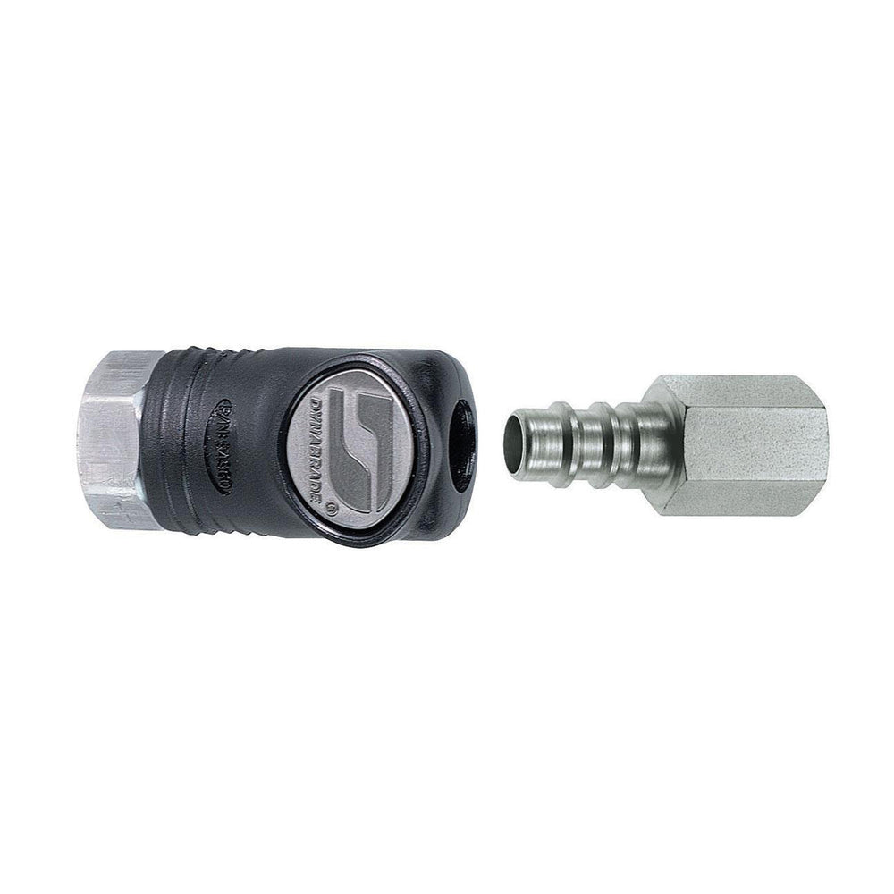 Coupler Assemblies Dynabrade 94991 1/4 Inch Female Composite-Style Coupler With 1/4 InchFemale Plug Assembly