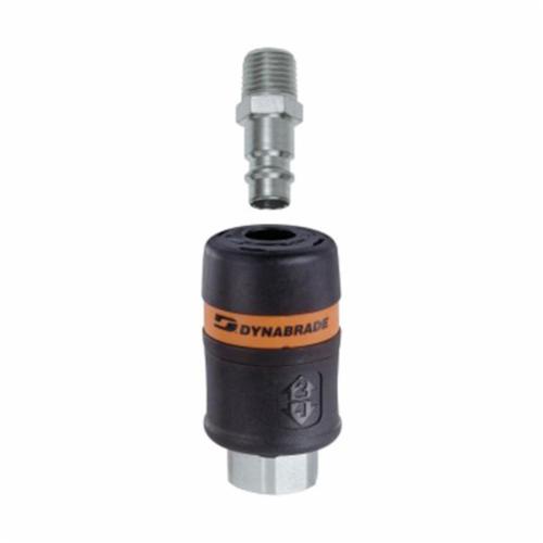 Couplers Dynabrade 97572 1/4 Inch Safety Female Coupler With Male Plug