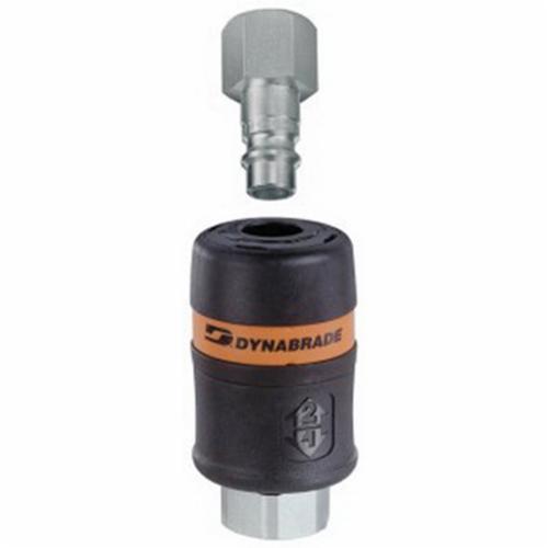 Couplers Dynabrade 97573 1/4 Inch Safety Female Coupler With Female Plug