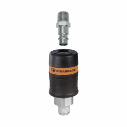 Couplers Dynabrade 97574 1/4 Inch Safety Male Coupler With Male Plug
