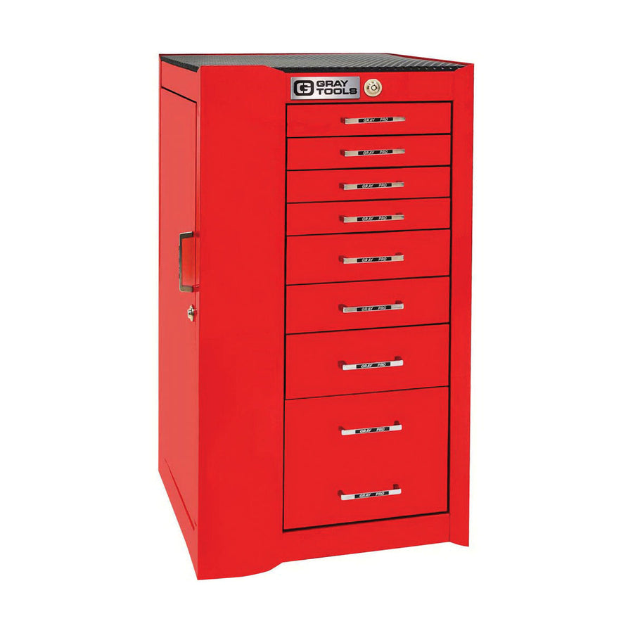 Storage Gray 93418 Pro+ Series Left Side Mounting Rider 8 Drawers