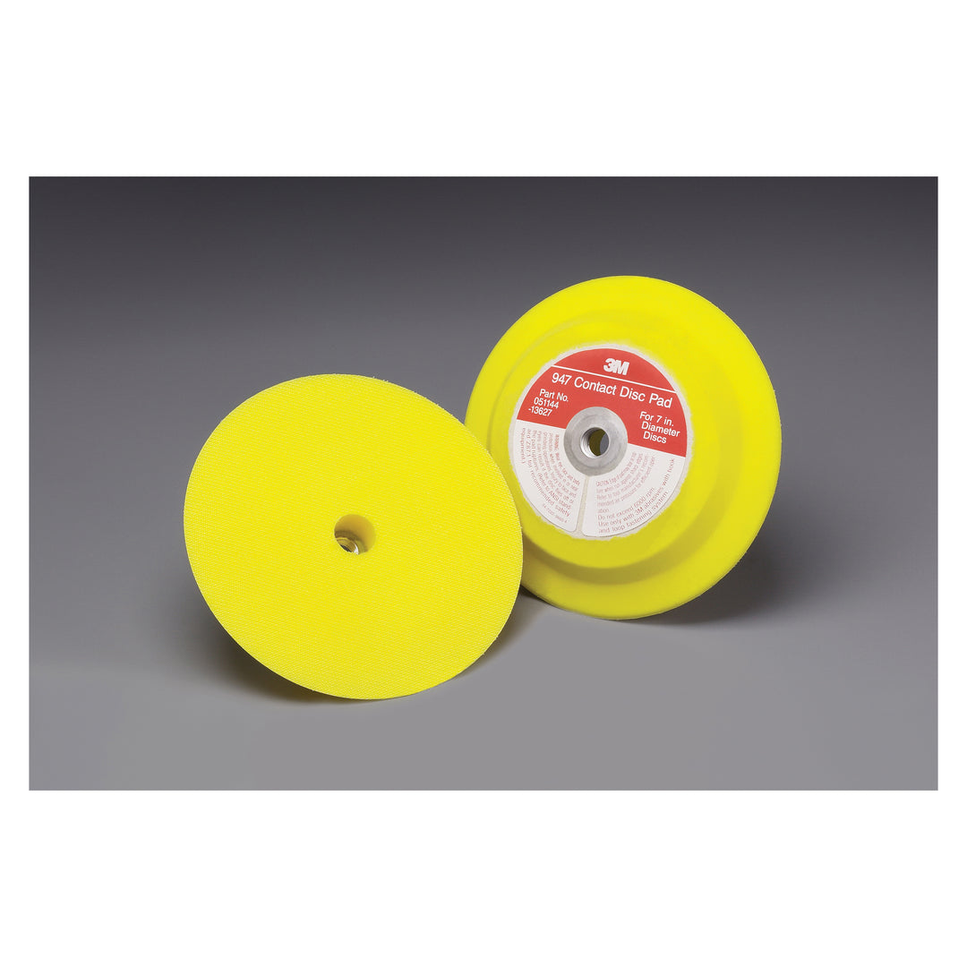 3M AB13627 3M Hookit Disc Pad Holder 947, 7 in x 1 in x 5/8 in 5/8-11 Internal, 1 per case 3M AB13627