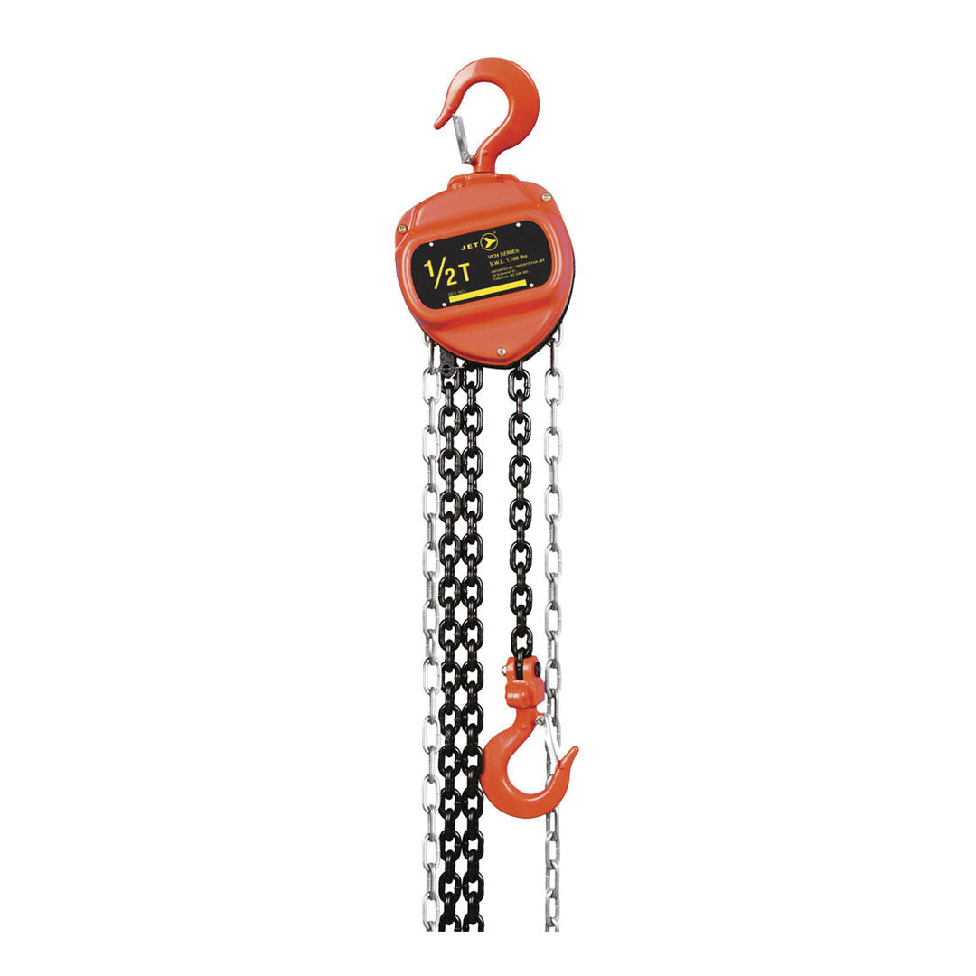 Chain Hoists Jet VCH-0510 1/2 Ton 10' Lift Vch Series Chain Hoist