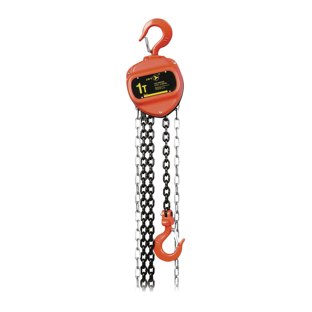 Chain Hoists Jet VCH-1010 1 Ton 10' Lift Vch Series Chain Hoist
