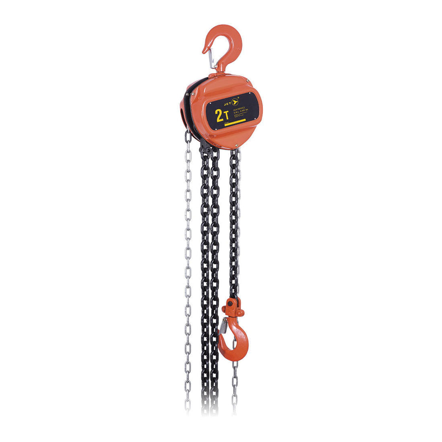 Chain Hoists Jet VCH-2010 2 Ton 10' Lift Vch Series Chain Hoist