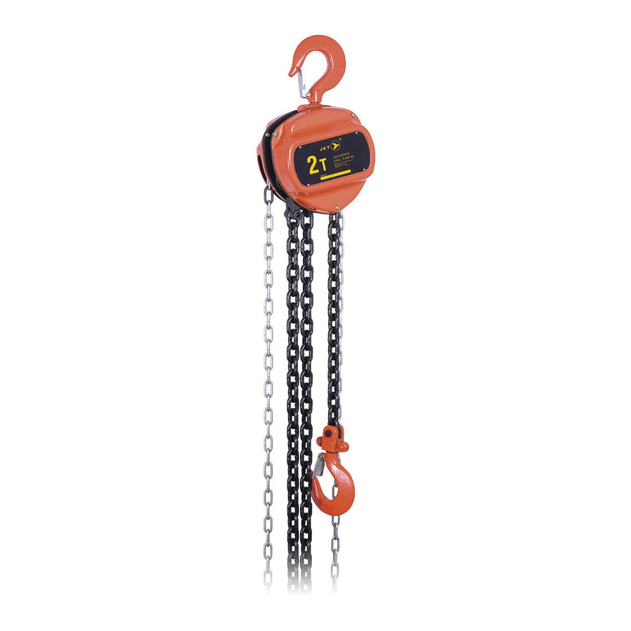 Chain Hoists Jet VCH-2020 2 Ton 20' Lift Vch Series Chain Hoist