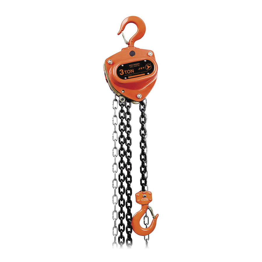 Chain Hoists Jet KCH-3010L 3 Ton Kch Series Chain Hoist With Overload Protection Heavy Duty