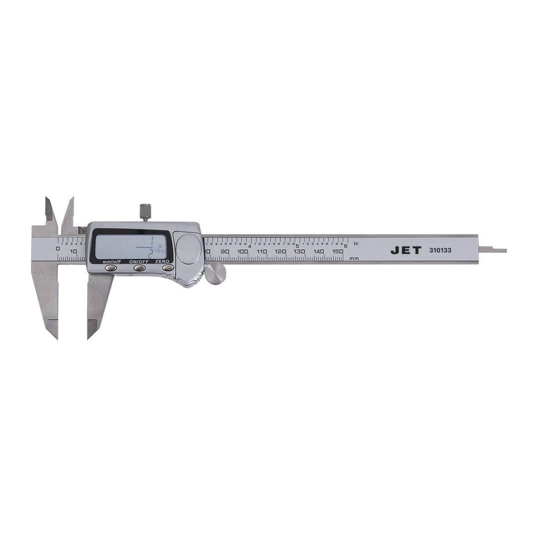 Calipers Jet JEDC-6F 6 Inch Fractional Digital Calipers