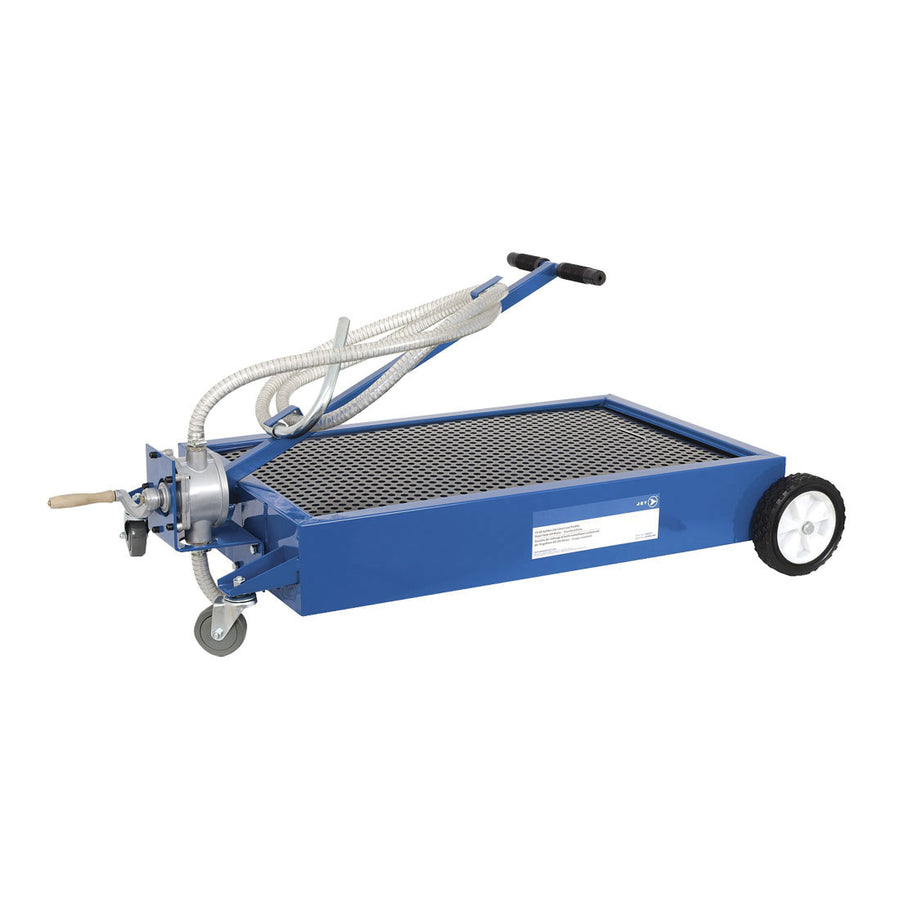 Oil Drains Jet JOIDRLPM 15 Us Gallon (56 Litre) Low Profile Steel Tank Oil Drain