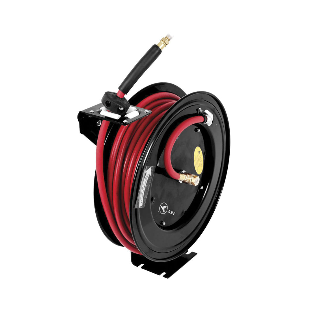 Air Hose Reels Jet A3850 3/8 Inch X 50' Retractable Air Hose Reel