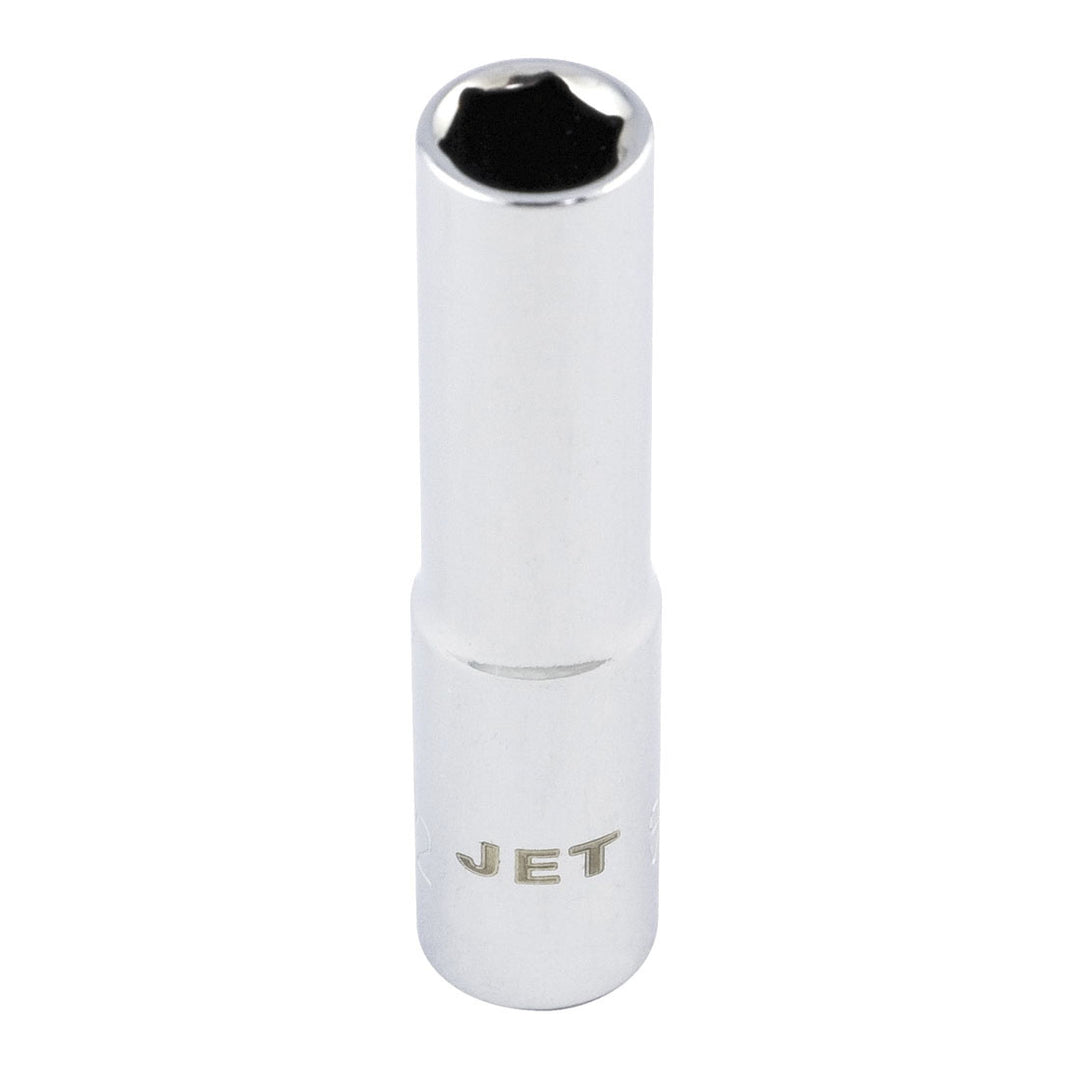 Deep Chrome Sockets Jet 670407 1/4 Inch Dr X 7/32 Inch Deep Chrome Socket 12 Point